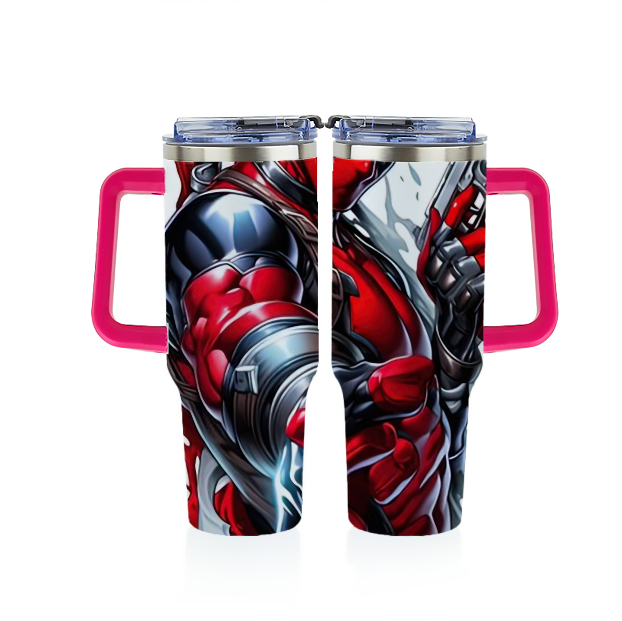 （画像用） Deadpool デッドプール 1200ｍLフルプリント車用タンブラー